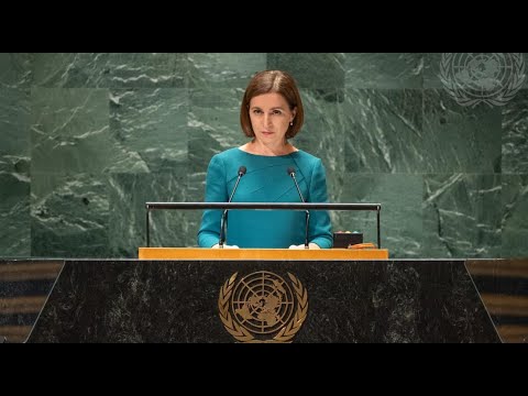 Remarks by President Maia Sandu at the 78th Session of the United Nations General Assembly 