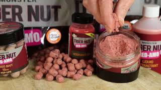 Топчета за шаран Dynamite Baits Monster Tiger Nut Red Amo Boilies 