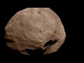 Animation of Martian moon Phobos made from five images taken by Mars Express spacecraft