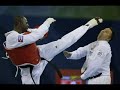 ***bejing olympics 2008 referee gets kicked in the face the real video!!!***