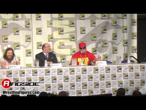 Mattel WWE Entire Panel! - SDCC 2014