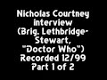 Nicholas Courtney Interview