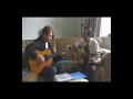 Just practicingMar Dyandya - Sergei OrekhovIARGUS 2008International Annual Russian Guitar Seminar and Festival May 29 -- June 1, 2008, Iowa City and Cedar Rapids, USA.Krzysztof Piotrowicz and Vadim Kolpakov practising Mar Dzhandzhia.семиструнная гитара.Seven string guitar is tuned D,B,G,d,b,g,d'