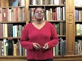 Rhonda Ward reciting her poem, \"Legacy\".