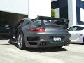 SharkWerks built Porsche 997TT EVOMS EVT700 kit, with TechArt GT Street body, Tubi Race Exhaust, TechArt Coil overs, HRE Wheels and more...