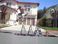 jake on 3 sawhorses