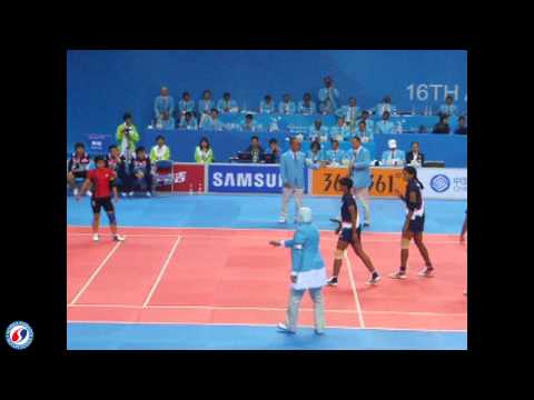 Guangzhou asian game kabaddi women match - KOREA vs INDIA