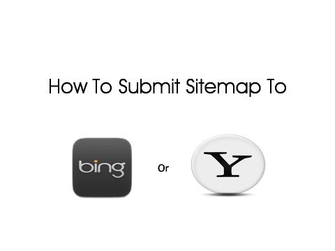 how to submit sitemap to bing