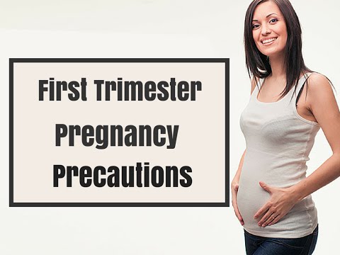 how to care during first trimester
