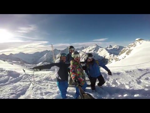 Катание на горных лыжах в Ле Дез Альп