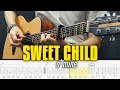 Sweet Child O Mine. Fingerstyle Guitar Tabs