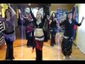 Curso de crotalos nivel 1 academia de danza.. Video