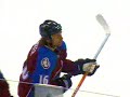 Darcy Tucker attempts to take out Nick Schultz\