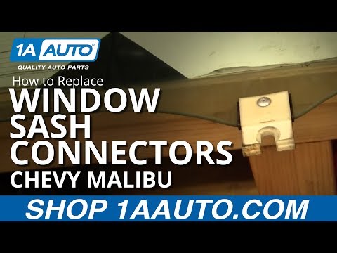 How To Install Replace Broken Sash Connectors Chevy Malibu 97-03 1AAuto.com