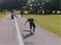 videos de Ben Kickflip Ledge Deck Snap Again...!