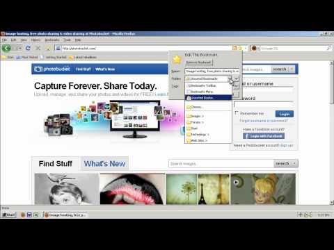 how to organize bookmarks