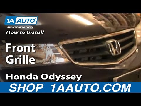 How To Install Replace Front Grille Honda Odyssey 99-04 1AAuto.com