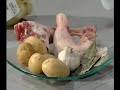 Asado de cordero y pollo con patatas al estilo