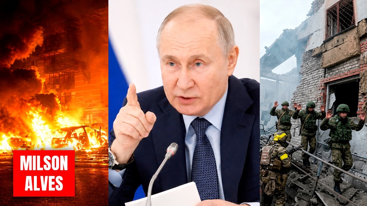 ÚLTIMAS: O FIM da GUERRA de Putin acaba de ser decretado na Europa