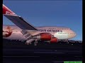 Virgin Atlantic 747-400 Special livery landing at Sydney int