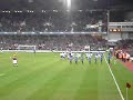 West Ham singt die Vereinshymne beim Spiel gegen Fulham am 13.01.2007 im Upton Park