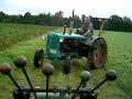 Agria 2800 D und Hanomag R 22