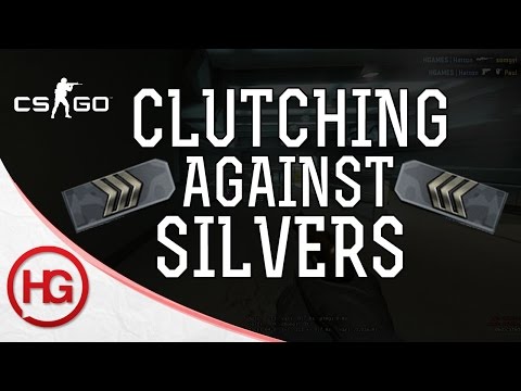 CLUTCHING AGAINST SILVERS (CS:GO)
