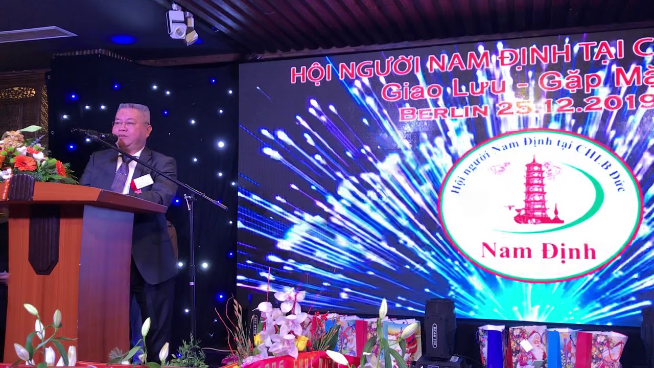 ÔNG VŨ ANH TUẤN PHÁT BIỂU TAỊ HỘI NGƯỜI NAM ĐỊNH MỪNG GIÁNG SINH