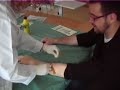 Cateterismo venoso perif�rico: punci�n con aguja de palometa