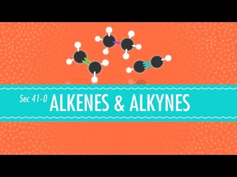 Alkenes & Alkynes - Crash Course Chemistry #41