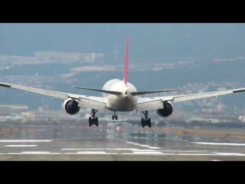 飛行機(着陸)2