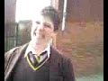 Bowers gets hit in baws by football Bowers gets hit in baws by football
