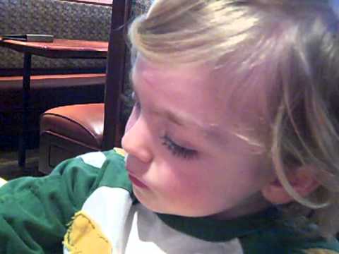 needs a nap - 3 year old falls asleep while snacking on some cheese.