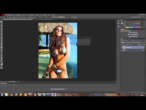 Как сделать загар через фотошоп