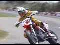 Max Biaggi con la Supermotard
