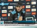 La sinceridad de Zubeldía: "No nos sobra nada, lo dice la tabla"