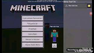 Cara menbuat tas no mods no addon minecraft