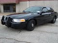 Crown Victoria Push bar VS no push bar comparison