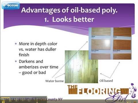 how to apply water based polyurethane