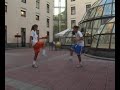 U-20 WNT: Tobin Heath and Casey Nogueira Ball Tricks Battle