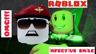 ISIRILDIM VE ZOMBİ OLDUM Roblox İnfectious Smile