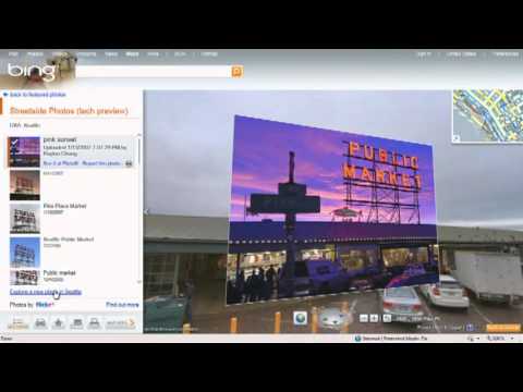 how to set zoom level in bing map
