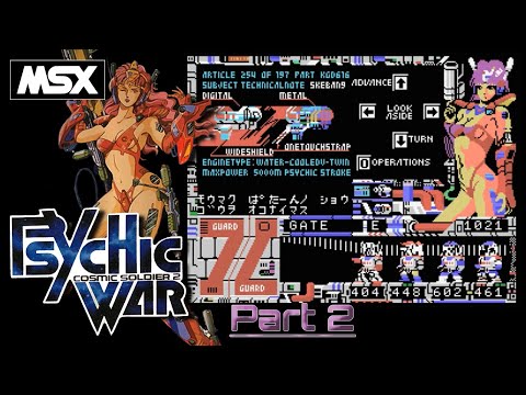 Psychic War - Cosmic Soldier 2 (1988, MSX, Kogado Studio)