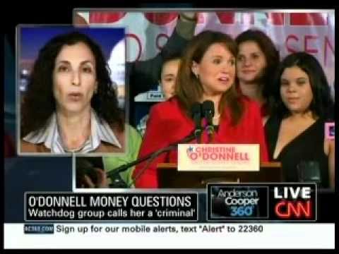 Melanie Sloan Discusses the O’Donnell FEC Complaint with Anderson Cooper
