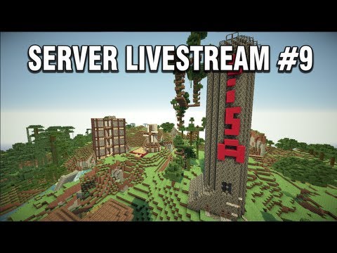 Minecraft Server Livestream #9