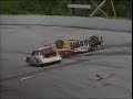 Greg Sacks Flips at Pocono 1989