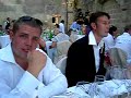The wedding reception at orvieto italy.
