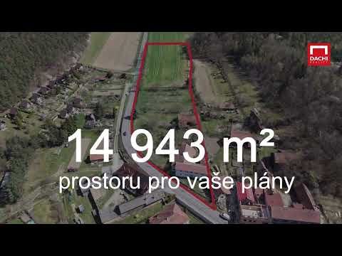 Video Prodej atraktivního pozemku 14 943m2 s velkým potenciálem – Přemyslovice, okres Prostějov