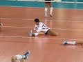 Milena na rozgrzewce 1