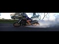 ducati monster burnout